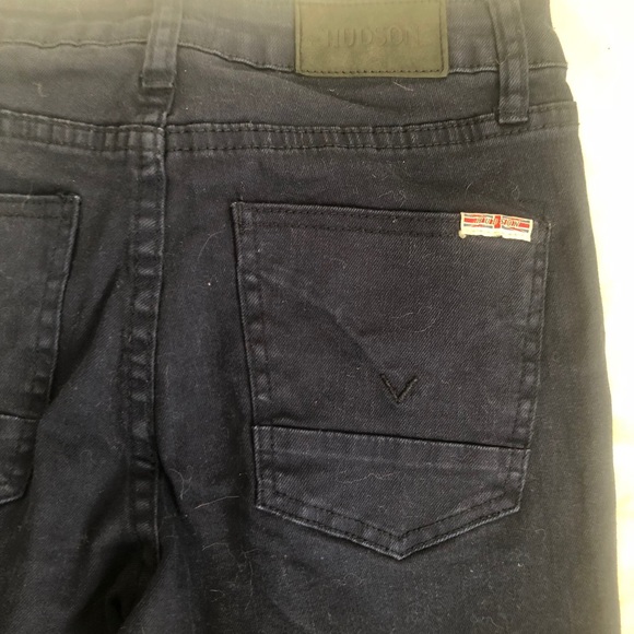Hudson Dark Indigo Blue Skinny Denim Jeans 26 - Picture 3 of 7